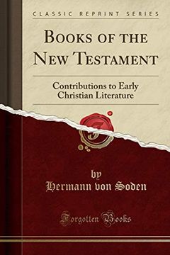 portada Books of the new Testament: Contributions to Early Christian Literature (Classic Reprint)