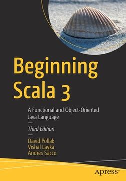 portada Beginning Scala 3: A Functional and Object-Oriented Java Language (en Inglés)