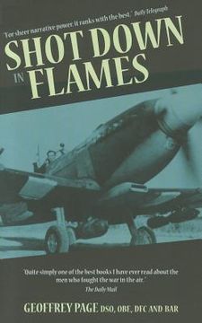 portada shot down in flames: a wwii fighter pilot's remarkable tale of survival (en Inglés)
