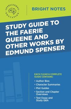 portada Study Guide to The Faerie Queene and Other Works by Edmund Spenser (en Inglés)