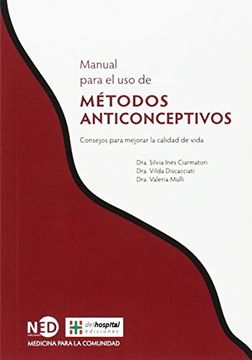 portada Métodos Anticonceptivos, Manual Para el uso de