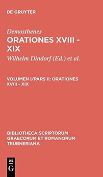 portada Orationes Xviii - xix (in Ancient Greek)