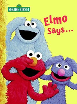 portada Elmo Says. Sesame Street (1 2 3 Sesame Street) 