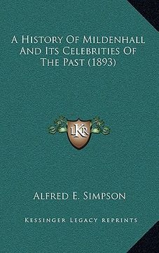 portada a history of mildenhall and its celebrities of the past (1893)