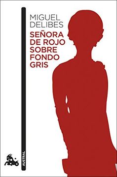 portada Señora de Rojo Sobre Fondo Gris (Contemporánea)