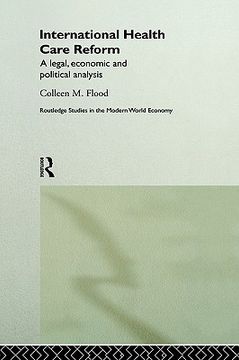 portada international health care reform: a legal, economic and political analysis (en Inglés)