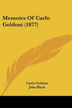 portada memoirs of carlo goldoni (1877) (in English)