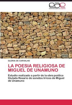 portada La Poesia Religiosa de Miguel de Unamuno
