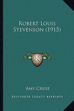 portada robert louis stevenson (1915) (in English)