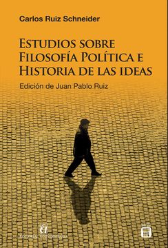 portada ESTUDIO SOBRE FILOSOFIA POLITICA E HISTORIA DE LAS IDEAS
