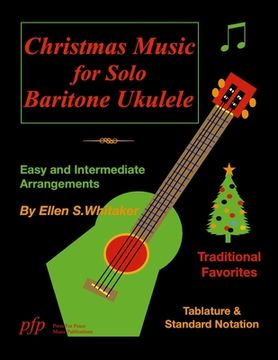 portada Christmas Music for Solo Baritone Ukulele (en Inglés)