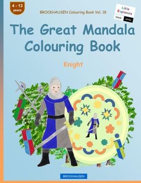 portada BROCKHAUSEN Colouring Book Vol. 18 - The Great Mandala Colouring Book: Knight: Volume 18