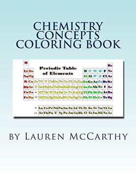 portada Chemistry Concepts Coloring Book (en Inglés)