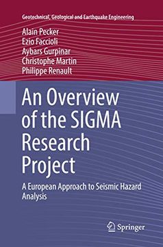 portada An Overview of the SIGMA Research Project: A European Approach to Seismic Hazard Analysis (en Inglés)