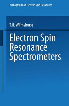 portada Electron Spin Resonance Spectrometers (en Inglés)
