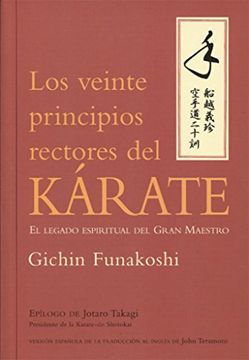 portada Veinte Principios Rectores del Karate