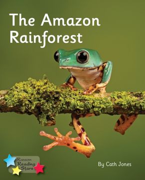 portada The Amazon Rainforest: Phonics Phase 4 (Reading Stars Phonics) (en Inglés)