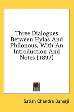 portada three dialogues between hylas and philonous, with an introduction and notes (1897) (in English)