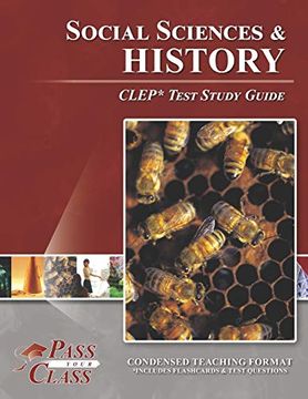 portada Social Sciences and History Clep Test Study Guide (en Inglés)