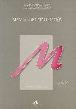 portada Manual de Catalogación (Instrumenta Bibliológica)