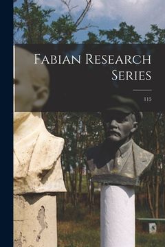 portada Fabian Research Series; 115 (in English)