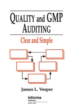 portada quality and gmp auditing: clear and simple (in English)