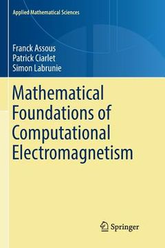 portada Mathematical Foundations of Computational Electromagnetism (en Inglés)
