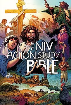 portada The NIV Action Study Bible (Action Bible) (en Inglés)