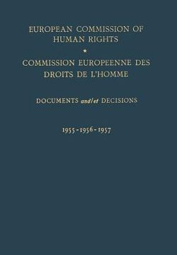 portada European Commission of Human Rights / Commission Europeenne Des Droits de l'Homme: Documents and / Et Decisions (en Inglés)