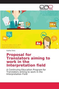 portada Proposal for Translators aiming to work in the Interpretation field (en Inglés)