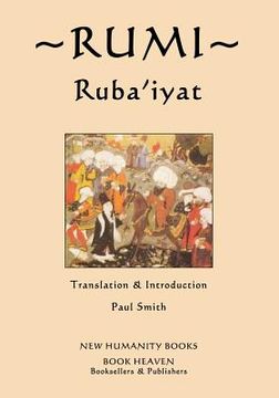 portada Rumi: Ruba'iyat (en Inglés)