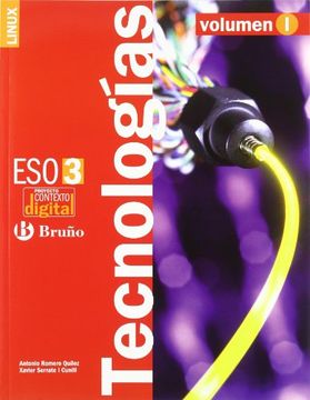 portada ContextoDigital Tecnologías 3 ESO Linux - 3 volúmenes