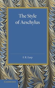 portada The Style of Aeschylus (in English)