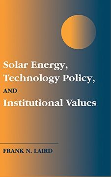 portada Solar Energy, Technology Policy, and Institutional Values (en Inglés)