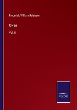 portada Owen: Vol. III (en Inglés)