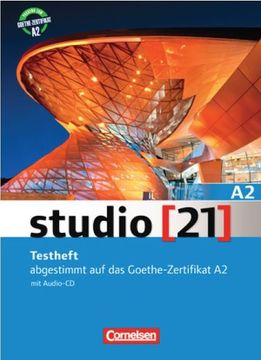 portada Studio [21] Grundstufe a2: Gesamtband. Testheft mit Audio-Cd: Abgestimmt auf das Goethe-Zertifikat a2 (en Alemán)