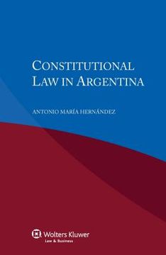 portada Constitutional Law in Argentina