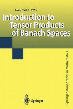 portada introduction to tensor products of banach spaces