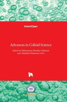 portada Advances in Colloid Science (en Inglés)