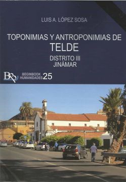 portada Toponimias y Antroponimias de Telde. Distrito iii Jinamar
