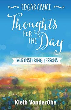 portada Edgar Cayce Thoughts for the Day: 365 Inspiring Lessons (en Inglés)