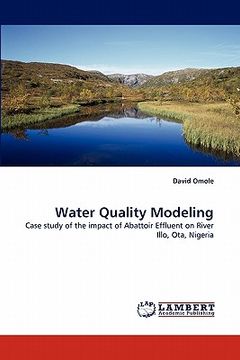 portada water quality modeling (en Inglés)