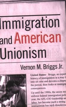 portada immigration and american unionism (en Inglés)