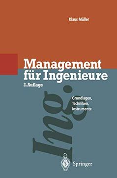 portada Management für Ingenieure: Grundlagen · Techniken · Instrumente (en Alemán)