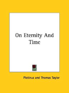 portada on eternity and time (en Inglés)