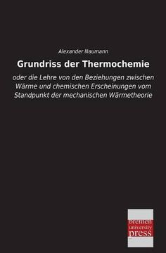 portada Grundriss der Thermochemie (in German)