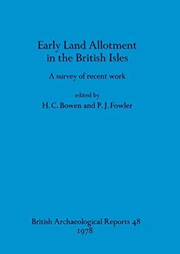 portada Early Land Allotment in the British Isles (48) (British Archaeological Reports British Series) (in English)