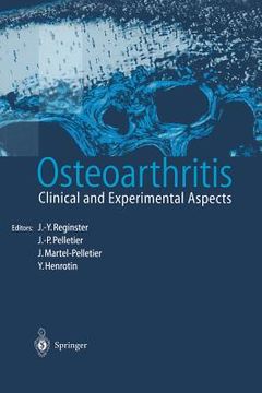 portada osteoarthritis: clinical and experimental aspects (in English)