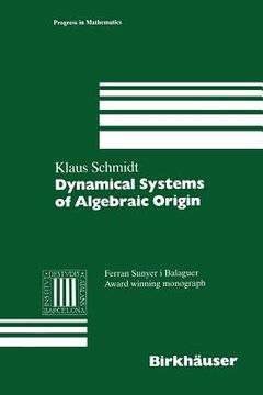 portada Dynamical Systems of Algebraic Origin