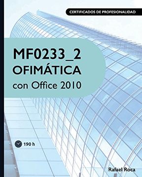 portada Mf0233_2 Ofimática con Office 2010